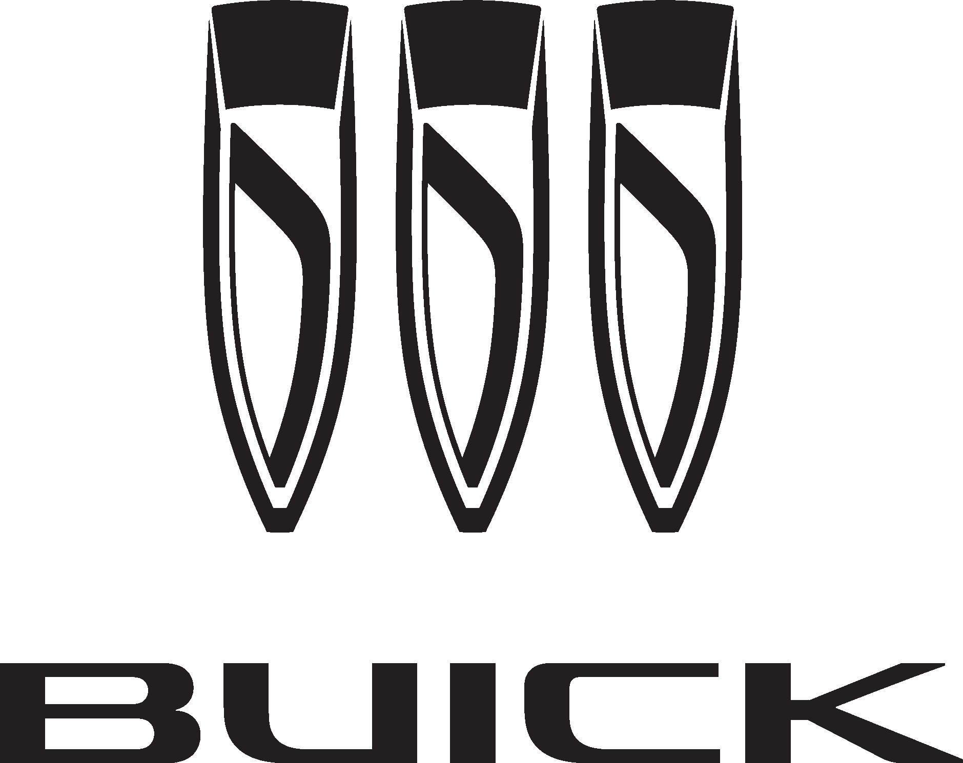 Buick Black Logo Vector Logo